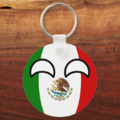 Porte-clés Funny Trending Geeky Mexico Countryball (Recto)
