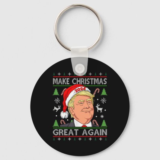 Porte-clés Funny Trump 2024 (Recto)