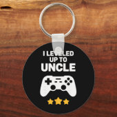 Porte-clés Funny Uncle Art For Uncle Men From New Promoted To (Recto)