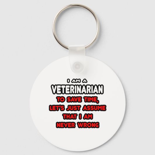 Porte-clés Funny Veterinarian (Recto)