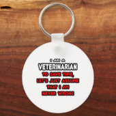 Porte-clés Funny Veterinarian (Recto)