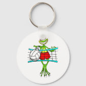 Porte-clés Funny Volleyball (Recto)