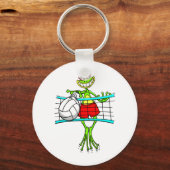 Porte-clés Funny Volleyball (Recto)