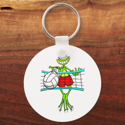 Porte-clés Funny Volleyball (Recto)