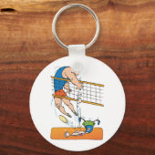 Porte-clés Funny Volleyball (Recto)