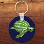 Porte-clés Funny Watermelon Seaturtle (Recto)