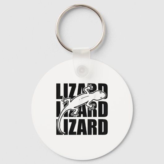Porte-clés Funny Weirdcore Lizard Lizard Mème Animal W (Recto)