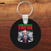 Porte-clés Funny Xmas Trump Pajamas Holiday Christmas Is Grea (Recto)