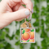 Porte-clés Funy peach (main)