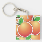 Porte-clés Funy peach (Devant)