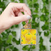 Porte-clés Funy yellow pepper (main)