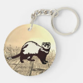 Porte-clés Furet  (Dos)