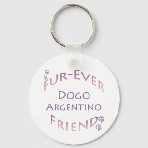 Porte-clés Furever Dogo Argentino