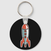 Porte-clés fusée spatiale (Recto)