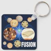 Porte-clés Fusion à tarte (Dos)