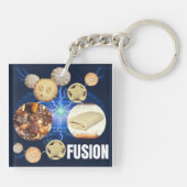 Porte-clés Fusion à tarte (Dos)