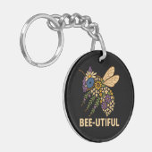 Porte-clés Fusion florale abeille (Devant gauche)