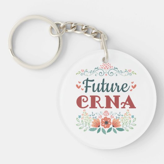 Porte-clés Futur anesthésiste infirmier CRNA (Devant)