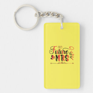 Porte-clés Futur cadeau mariage Mme.