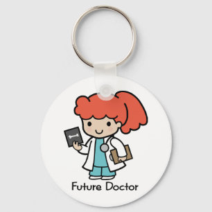 Porte-clés Futur docteur - fille