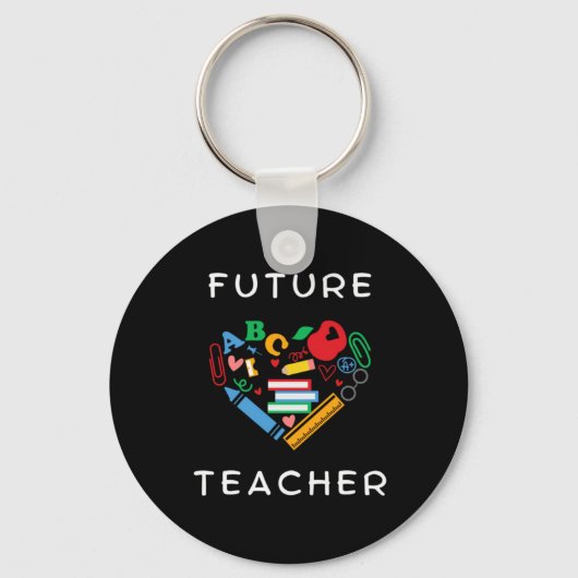 Porte-clés Futur enseignant (Recto)