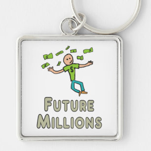 Porte-clés Futur Millionnaire (Millions)