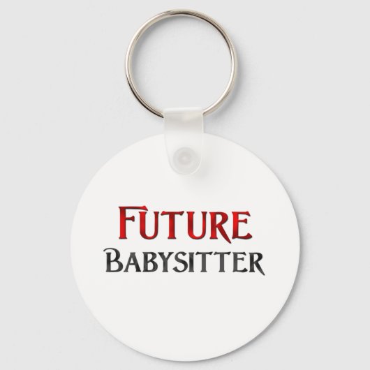 Porte-clés Future Babysitter (Recto)