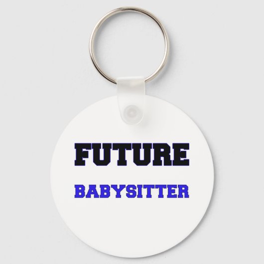 Porte-clés Future Babysitter (Recto)