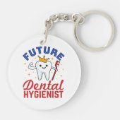 Porte-clés Future Dental Hygienist RDH (Dos)