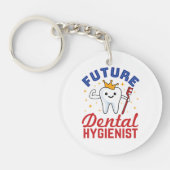 Porte-clés Future Dental Hygienist RDH (Devant)