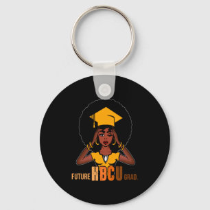 Porte-clés Future diplômé Hbcu Histoire Fille de collège noir