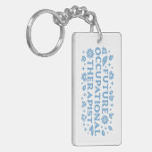 Porte-clés Future ergothérapeute OT esthétique (Devant gauche)