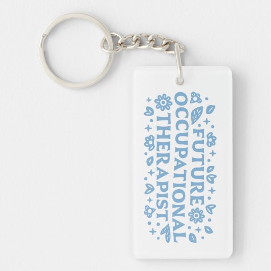 Porte-clés Future ergothérapeute OT esthétique (Devant)