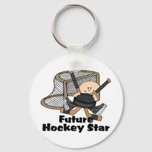 Porte-clés Future étoile d'hockey