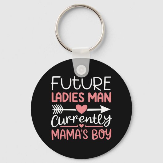 Porte-clés Future Ladies Main Actuellement Mama's Boy Saint-V (Recto)