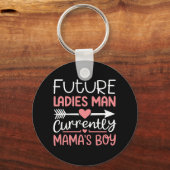 Porte-clés Future Ladies Main Actuellement Mama's Boy Saint-V (Recto)