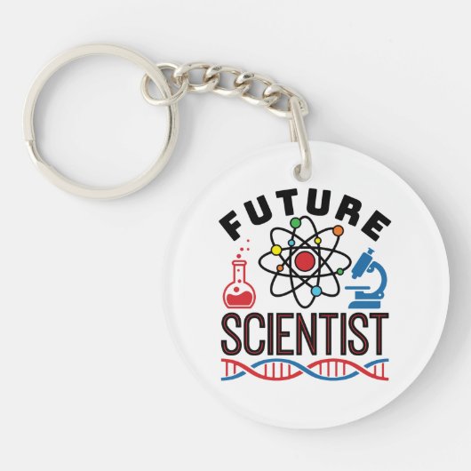 Porte-clés Future scientifique PopSocket (Devant)