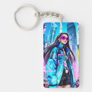 Porte-clés Futuriste Pop Star 0002