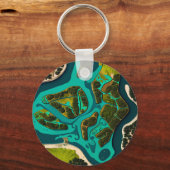 Porte-clés Futuristic Marshlands (Recto)