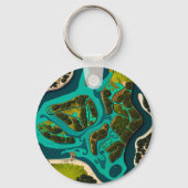 Porte-clés Futuristic Marshlands (Verso)