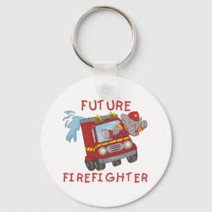 Porte-clés Futurs T-shirts et cadeaux de sapeur-pompier