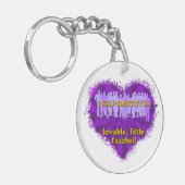 Porte-clés fuzzball (Devant gauche)