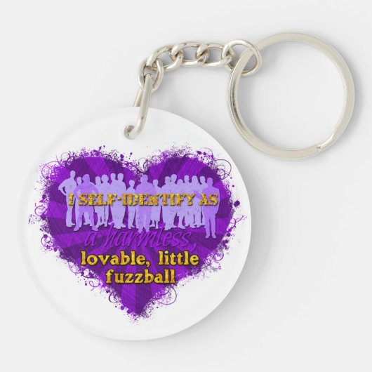 Porte-clés fuzzball (Dos)