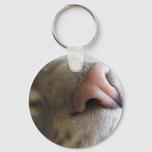 Porte-clés Fuzzy Kitty Nose