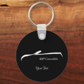 Porte-clés G37 Brosse noire convertibl (noir) (Recto)