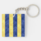 Porte-clés G Aquarelle de golf Signal nautique Pavillon marit (Dos)