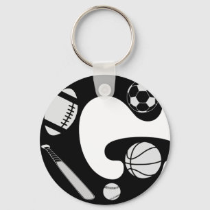 Porte-clés g initial