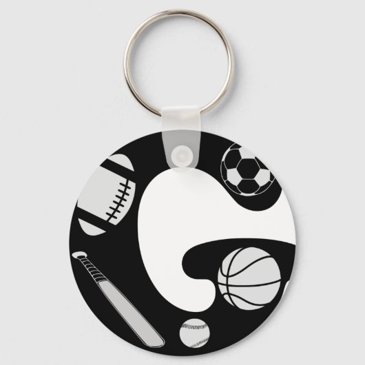 Porte-clés G initial (Recto)