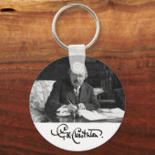 Porte-clés G. K. Chesterton au travail (Recto)