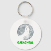 Porte-clés Gabaghoul Funny Hand Moon Bigfoot Santa Christmas (Recto)